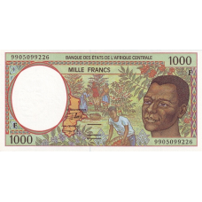 P302Ff Central African Republic - 1000 Francs Year 1999